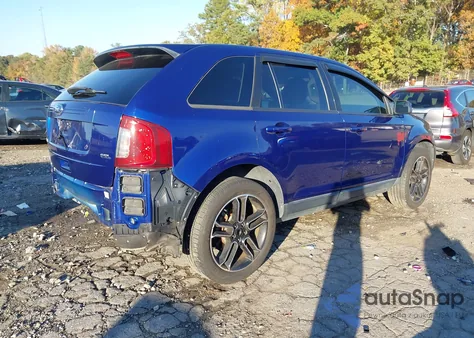 2013 Ford Edge Sel from USA, damaged, VIN 2FMDK3JC8DBB81547